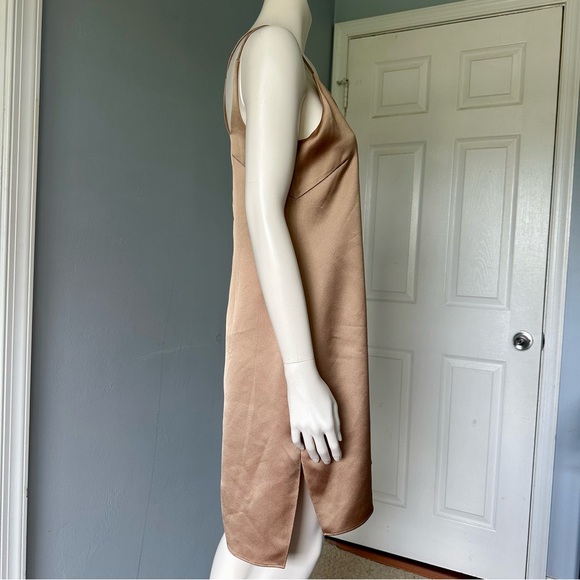 Halston heritage strappy satin slip dress - Picture 6 of 8